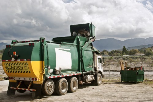 Composting organic waste in Battersea